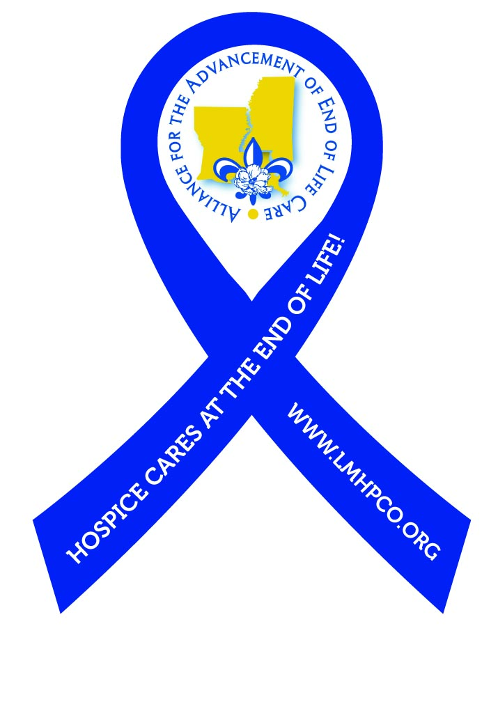 Hospice Awareness ribbon (Cling)