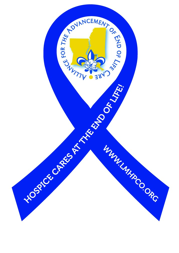 Hospice Awareness ribbon (Cling)